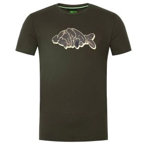 Tričko Outline Tee Dark Olive veľ.XXL